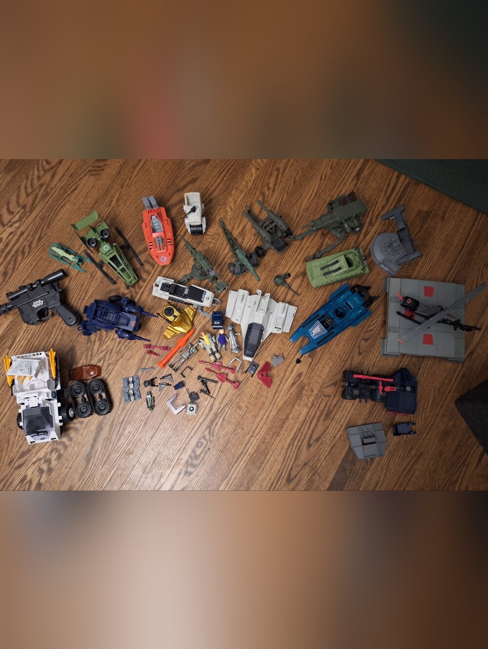Vintage 1980 GI Joe & Cobra Collection Lot Vehicles, Figures, Accessories Hasbro
